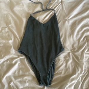 One piece Backless swimmingsuit